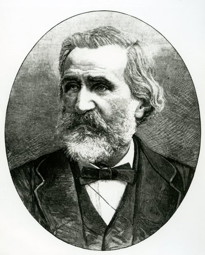 Portrait of Giuseppe Verdi by Unbekannt Unbekannt